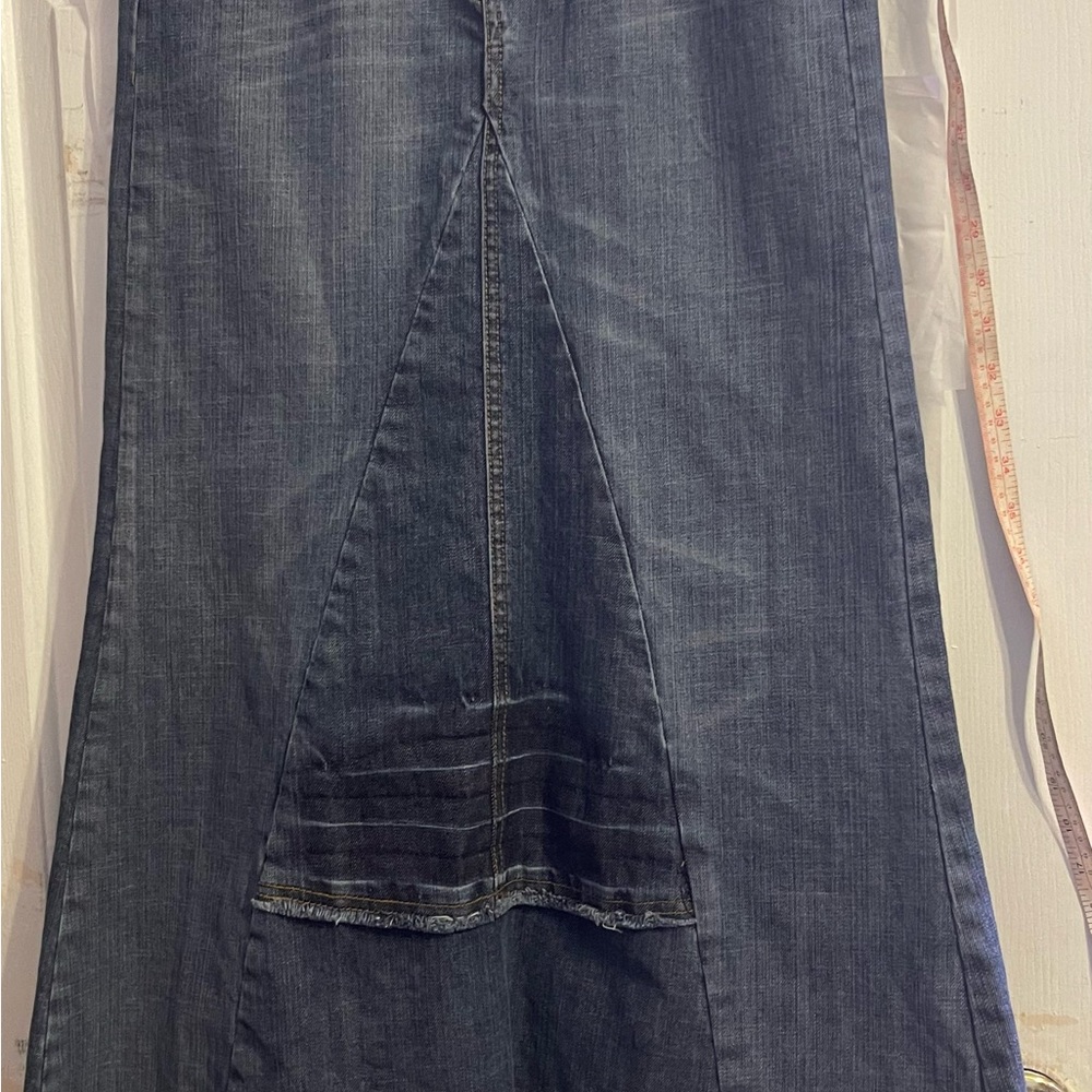 Miss Bison Dark Blue Awesome Denim Skirt